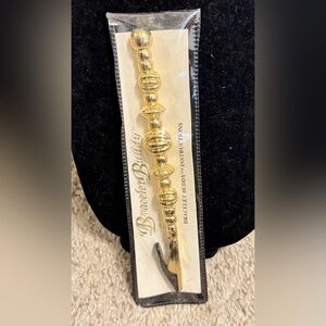 Vintage Bracelet Buddy Gold Tone Jewelry Helper Tool 1993 Papernik Creations